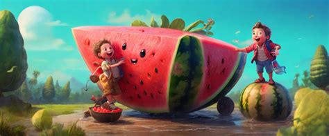 The Adventures of the Magical Watermelon: Unveiling the Sweet Tale of Vietnamese Folklore